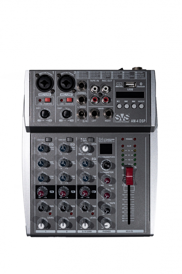 SVS Audiotechnik mixers AM-4 DSP Аналоговый микшерный пульт, 4-канала в Волгоградской области