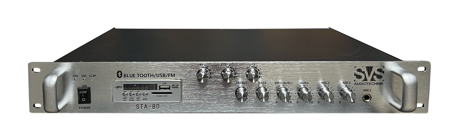 SVS Audiotechnik STA-80 Микшер-усилитель для систем Public Address в Волгоградской области