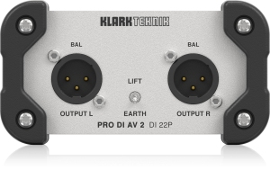 Klark Teknik DI 22P пассивный стерео директ-бокс в Волгоградской области