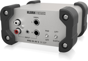 Klark Teknik DI 22P пассивный стерео директ-бокс в Волгоградской области